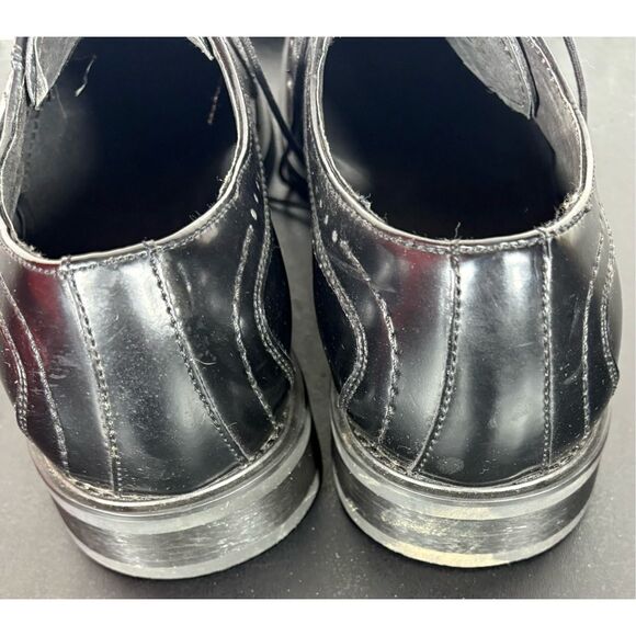 FLORSHEIM Size 11 EEE Mens Black Calf Leather Lace Up Square Toe Oxford Dress Sh main image 14